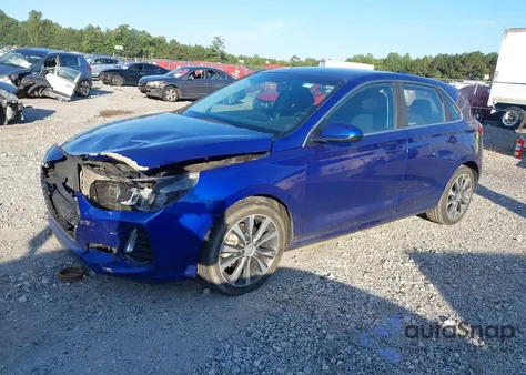 2019 Hyundai Elantra Gt from USA, damaged, VIN KMHH35LE1KU099076